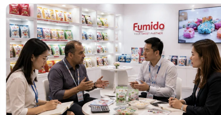 FUMEIDUO on-site buyer conversation