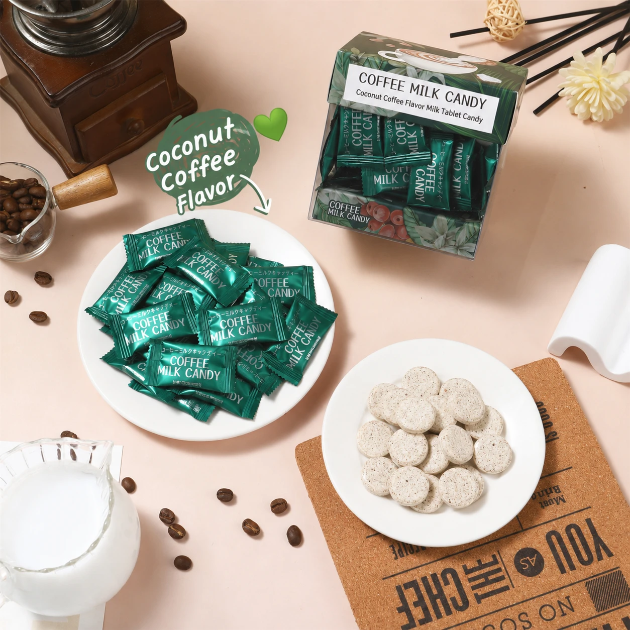 FUMEIDUO Coffee Milk Candy