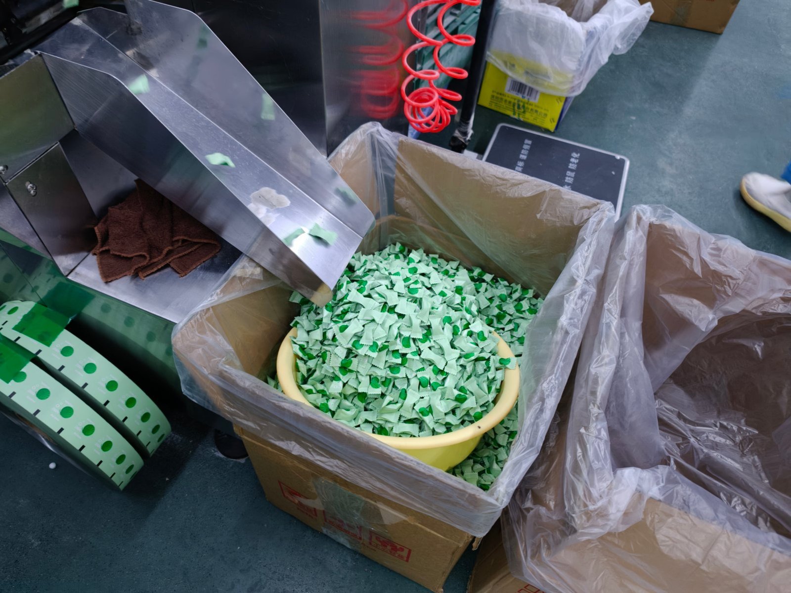 Candy packaging workshop
