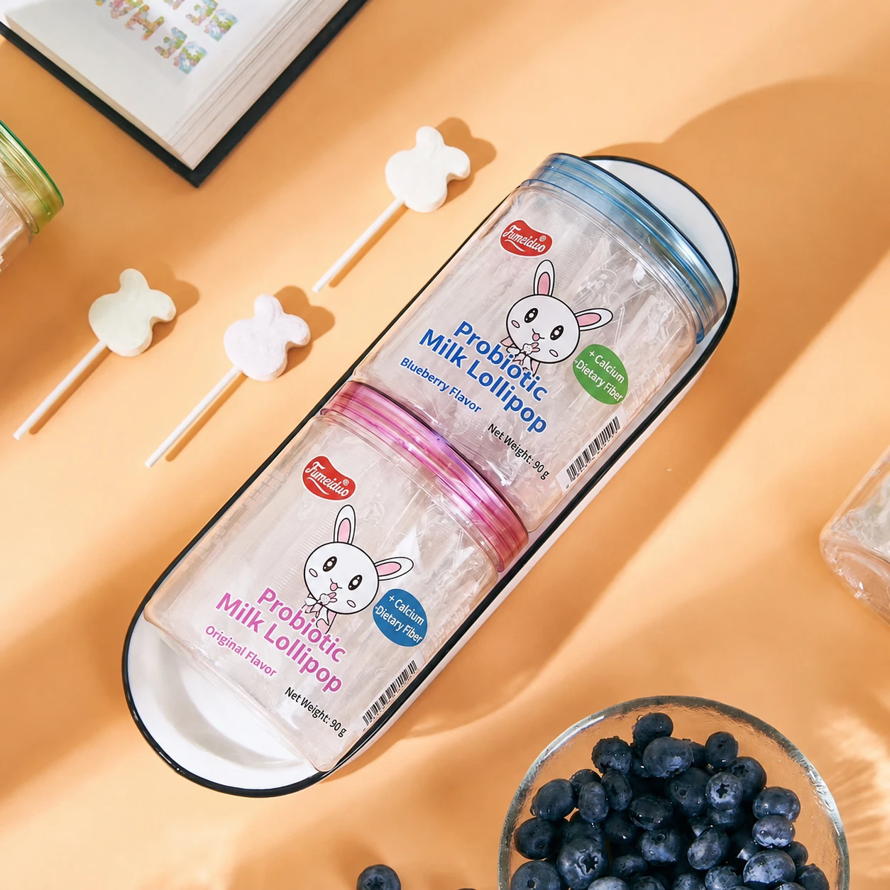 FUMEIDUO Milk Stick Candy