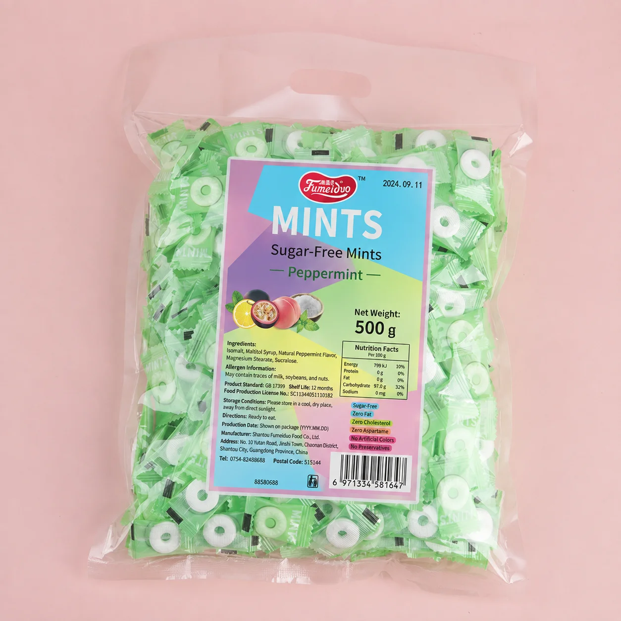 FUMEIDUO Floral Mint Candy