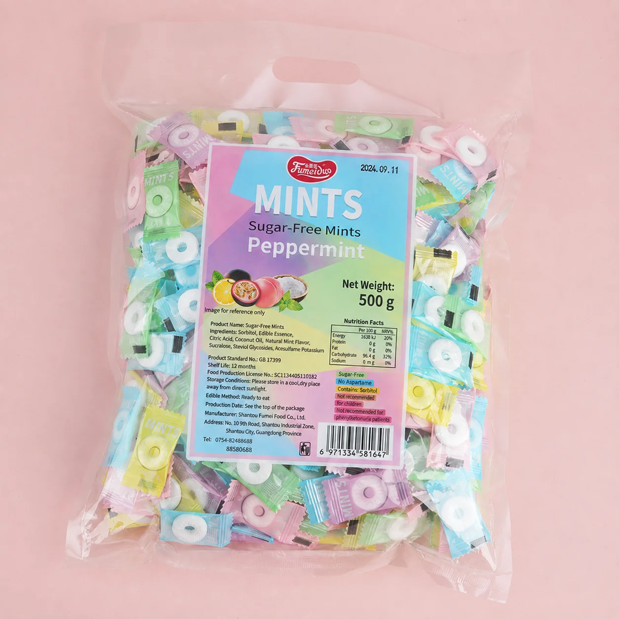 Sugar-Free Mint Rings