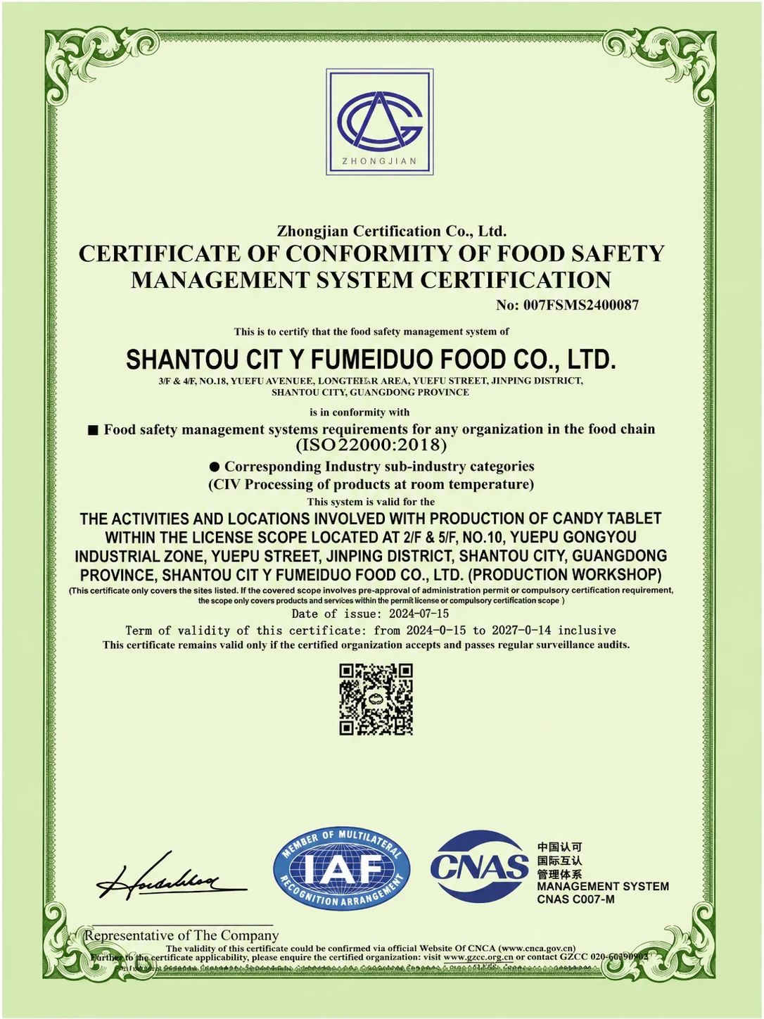 ISO 22000